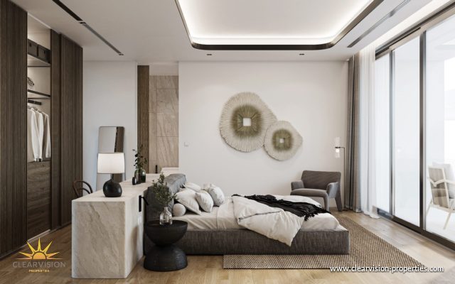 Architectural Villa with Arched Details and Garden - Type 4-Bed
