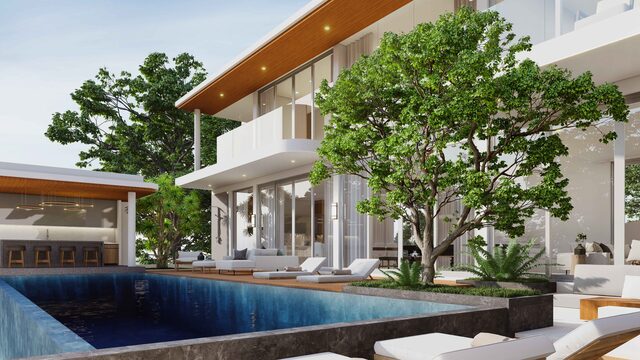 Luxury Hillside Living with Modern Comfort