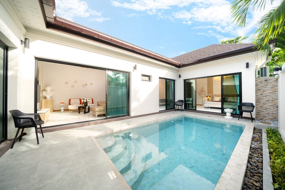 Modern Private Pool Villa for Relaxed Island Living