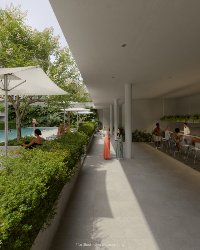 Integrated Residential District Surrounded by Nature