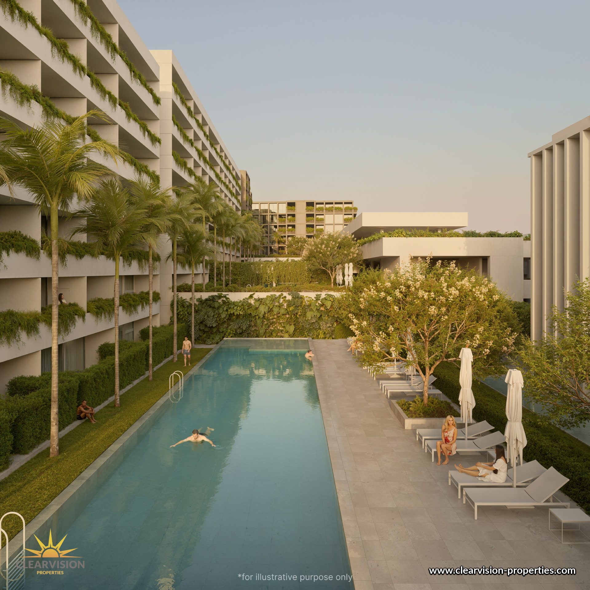Integrated Residential District Surrounded by Nature