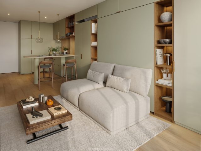 Integrated Residential District Surrounded by Nature - 1/2 Bed Type DC