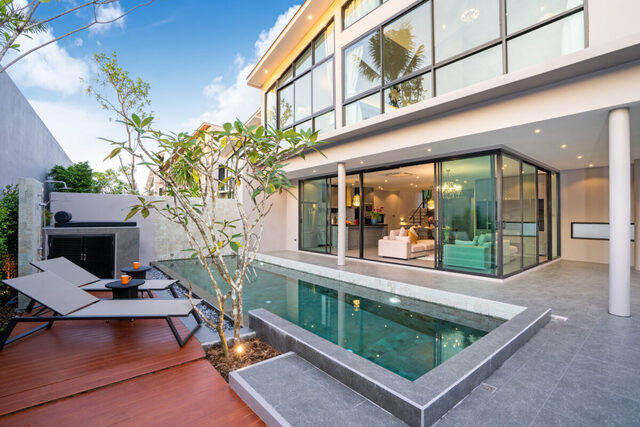 Luxury Pool Villa with Expansive Living and Outdoor Spaces