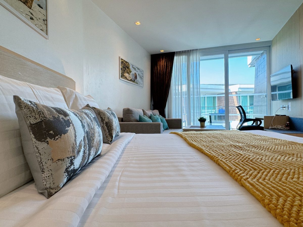 Luxury Seaside Suite with Private Balcony and Ocean Views