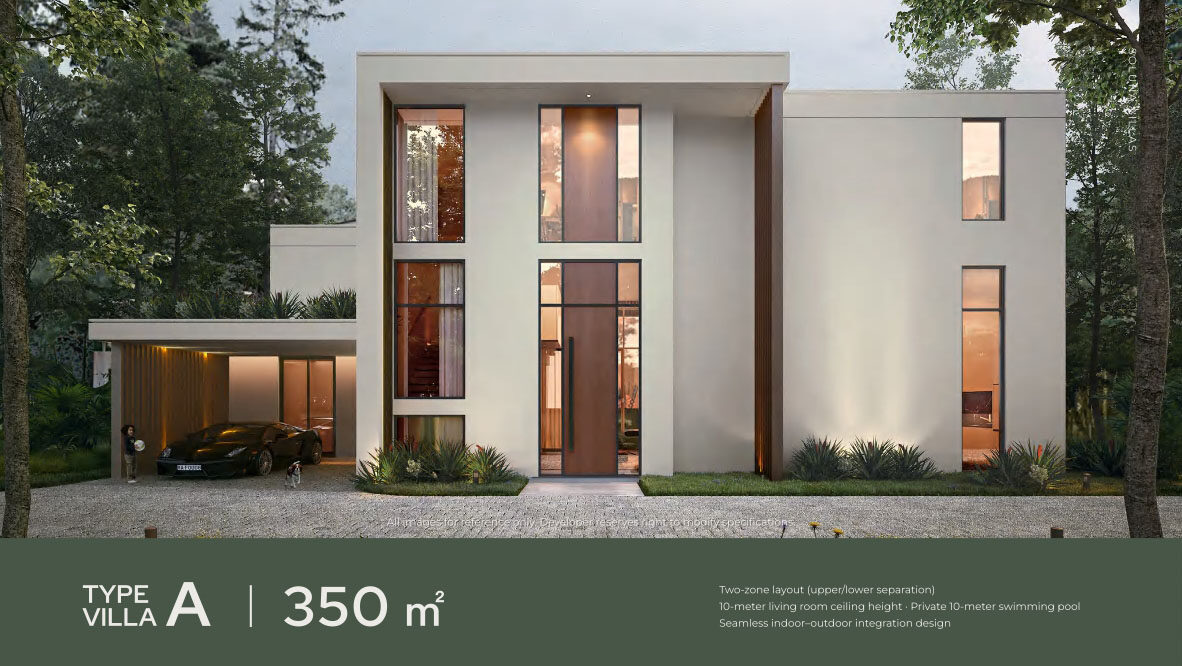 Luxury Tropical Villas Surrounded by Nature - Type 3-Bed