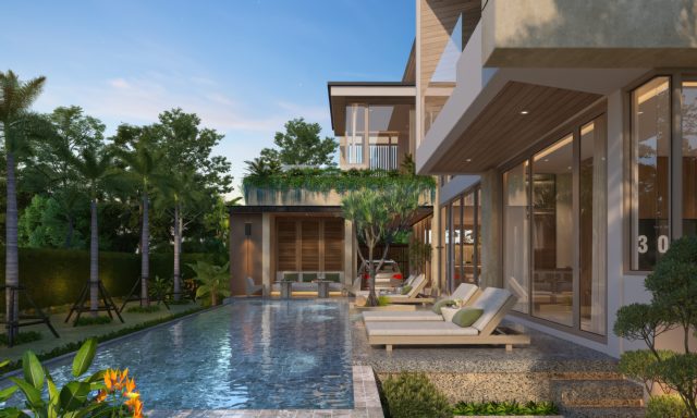 Modern Family Home with Seamless Garden Connection