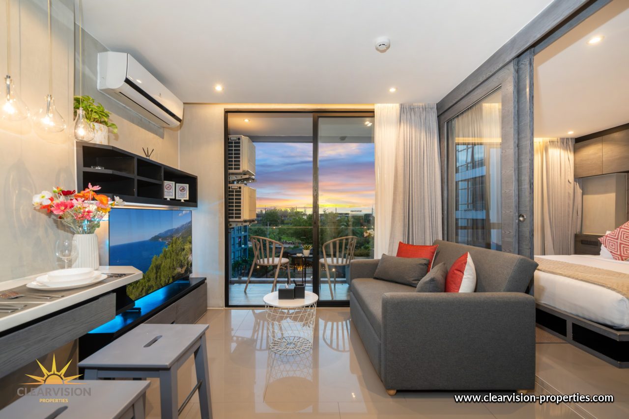 Modern Resort Residence with Rooftop Infinity Pool - 5 Stars Facilities Condo Kamala Beach