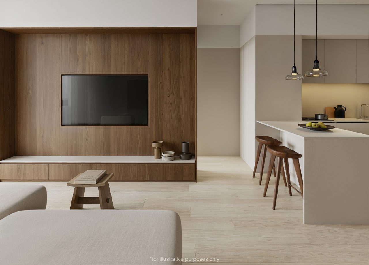 Modern Island Community Blending Living Work and Leisure - 2 bed Type E