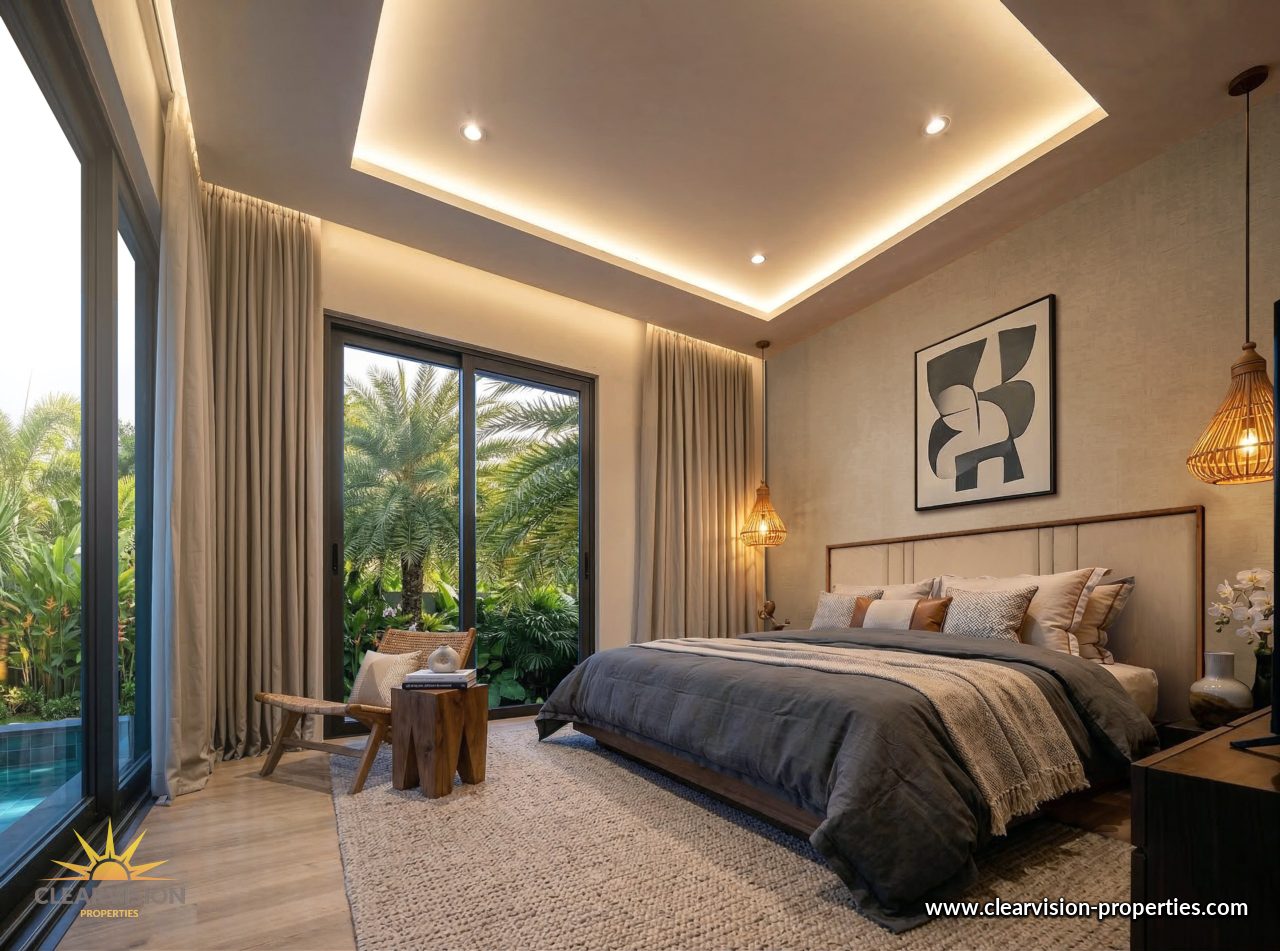Modern Private Pool Villa with Lush Tropical Garden - Luna