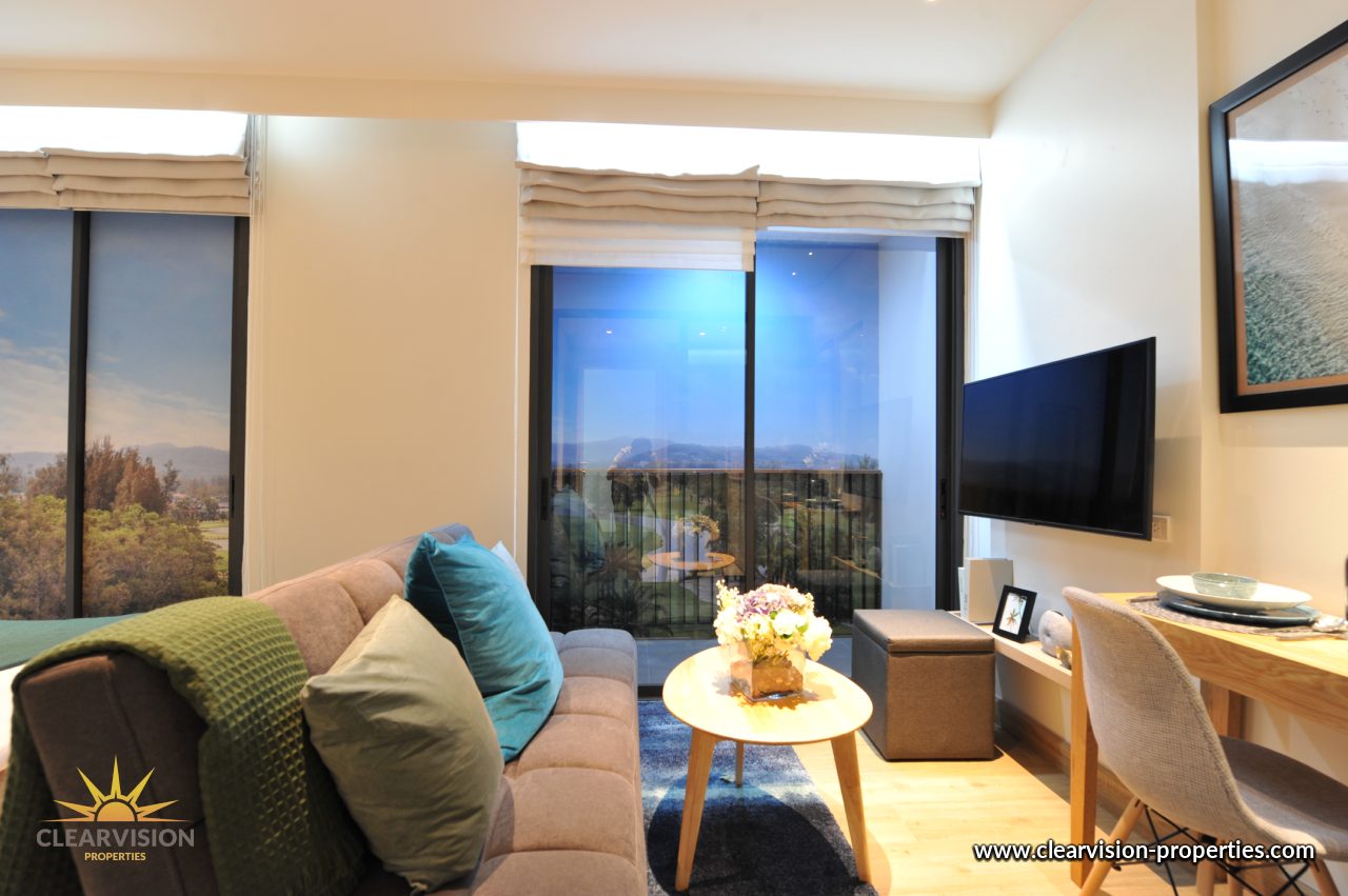 Apartments with Elevated Walkways and Green Courtyards - Type 1-Bed 26.35 sqm