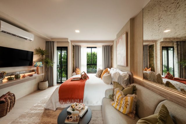 Minimalist Condominium with Open Spaces
