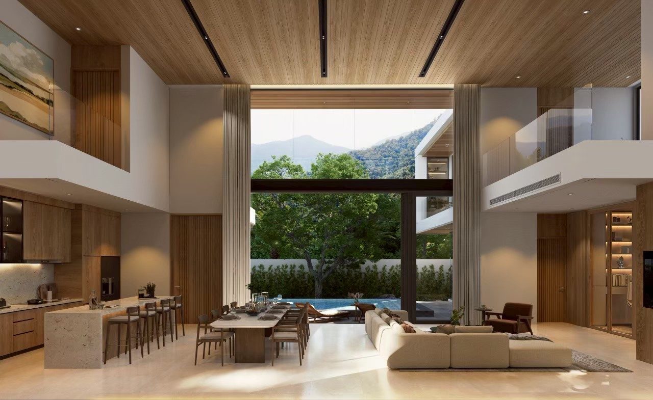 Large Family Residence with Open Living Spaces