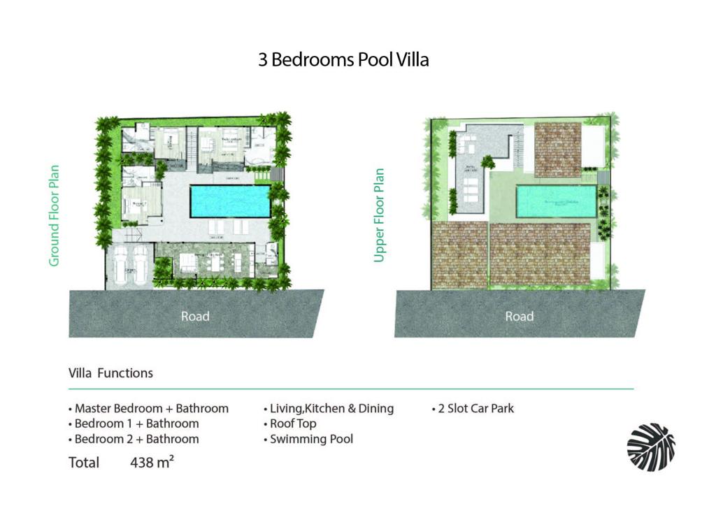 3 Bed Pool Villa